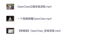 一个视频搞懂Openclaw安装使用保姆级视频教程-投资课程