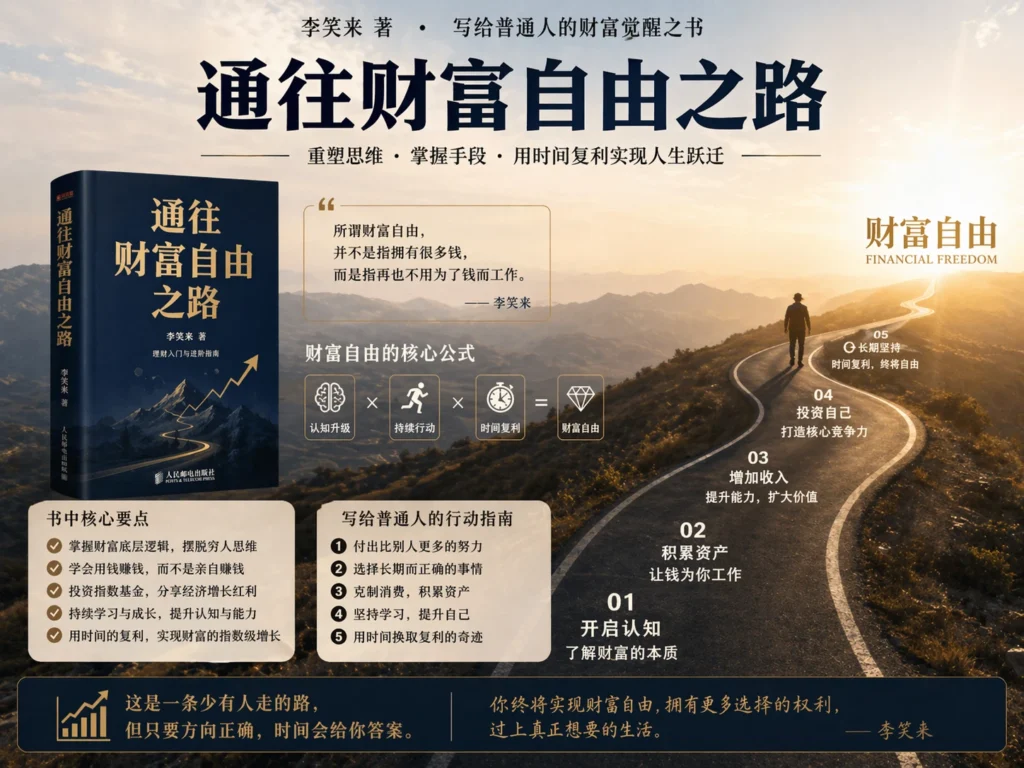 图片[1]-李笑来 《通往财富自由之路》电子书epub、PDF下载-逍遥SEO