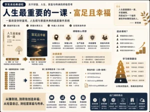 李笑来《人生最重要的一课》课程介绍及目录-投资课程